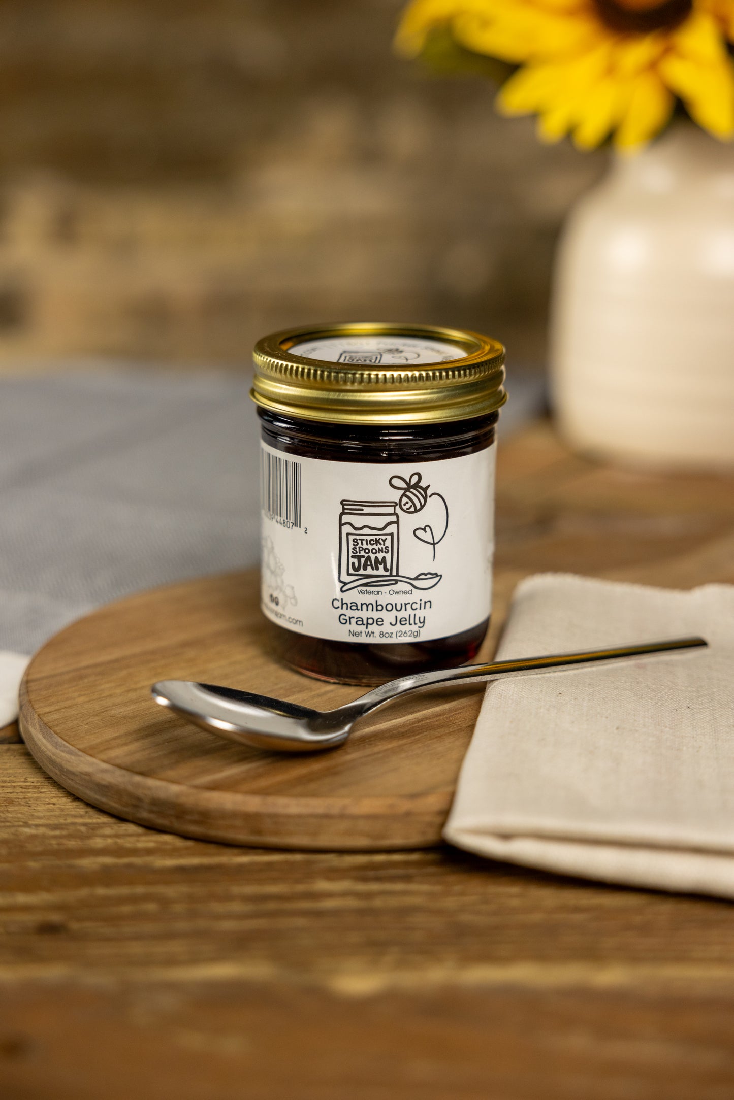 Chambourcin Grape Jelly - 8oz