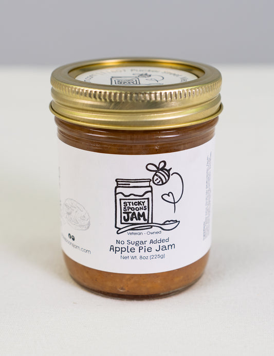 No Sugar Added - Apple Pie Jam - 8oz