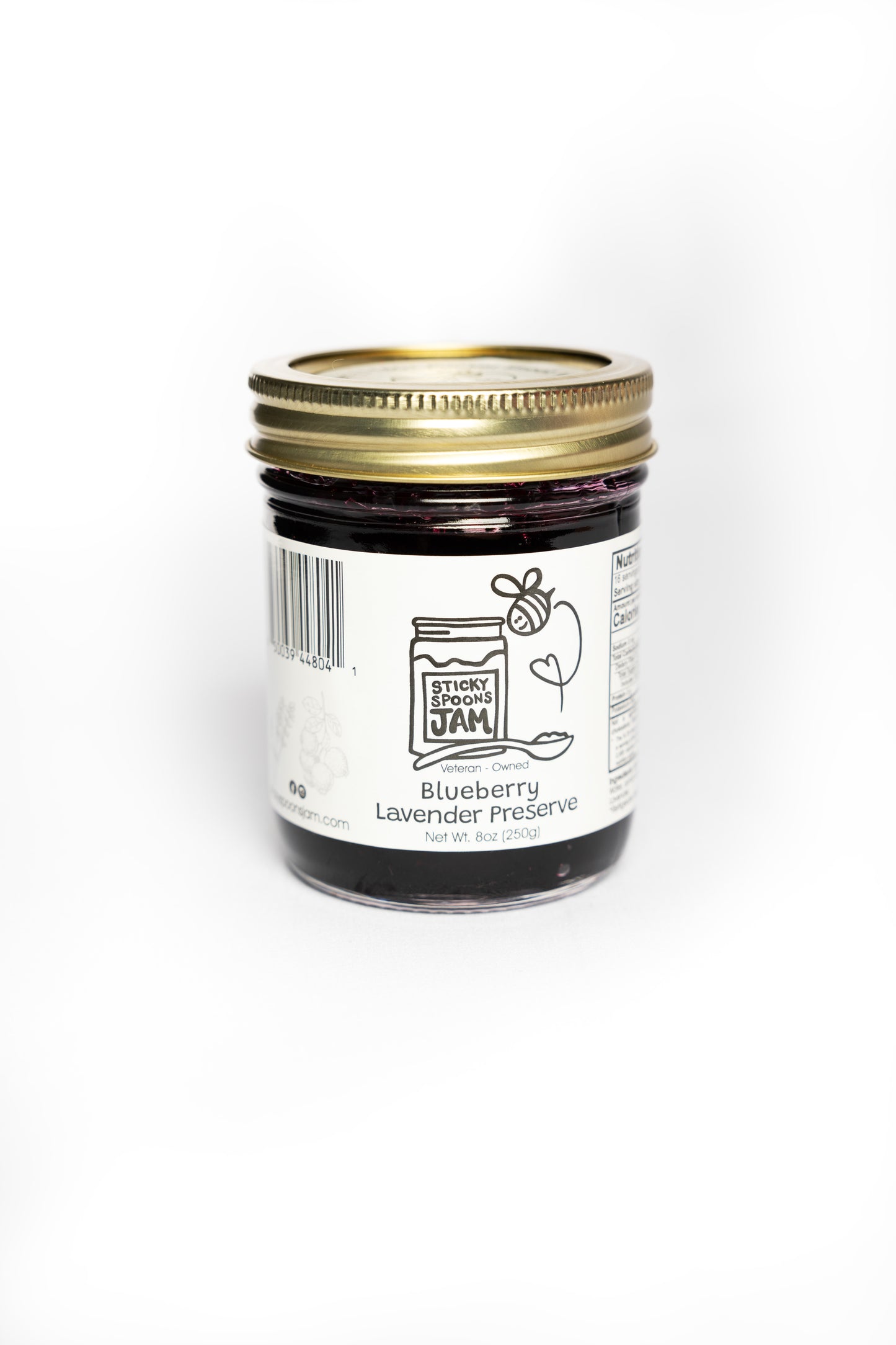 Blueberry Lavender Preserve - 8oz
