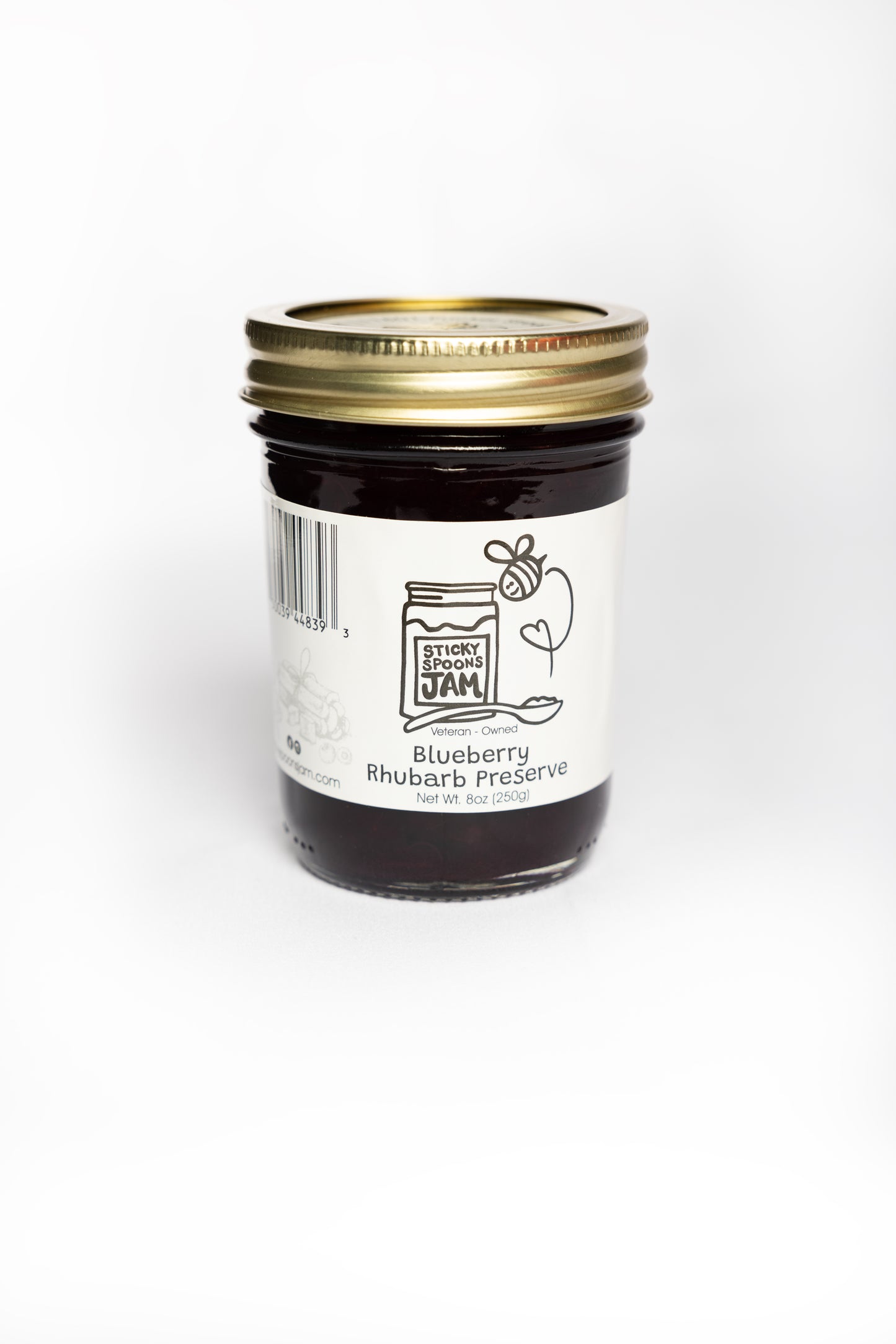 Blueberry Rhubarb Preserve - 8oz
