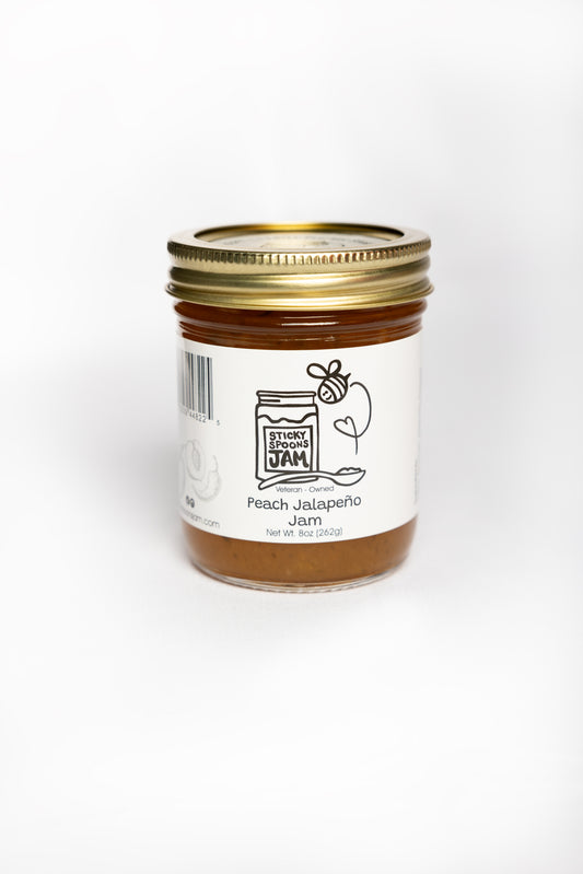 Sticky Spoons Peach Jalapeno Jam