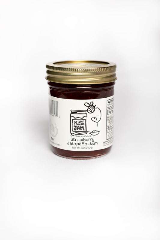 Strawberry Jalapeno Jam - 8oz