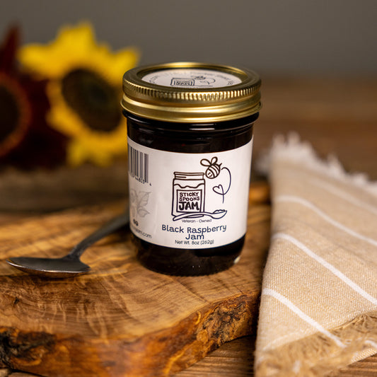 Black Raspberry Jam - 8oz