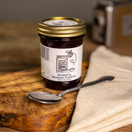 Blueberry Rhubarb Preserve - 8oz