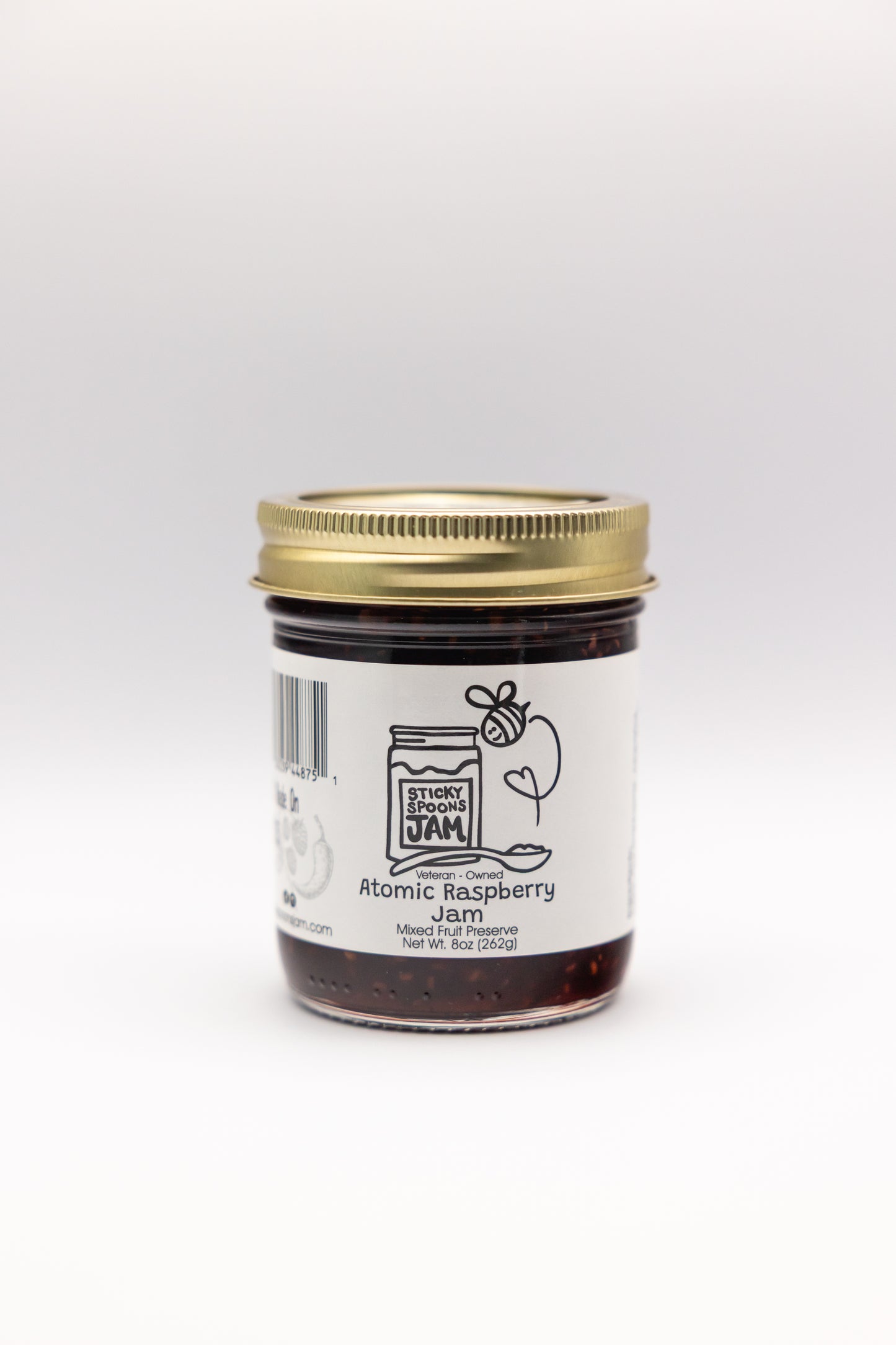 Atomic Raspberry Jam - 8oz