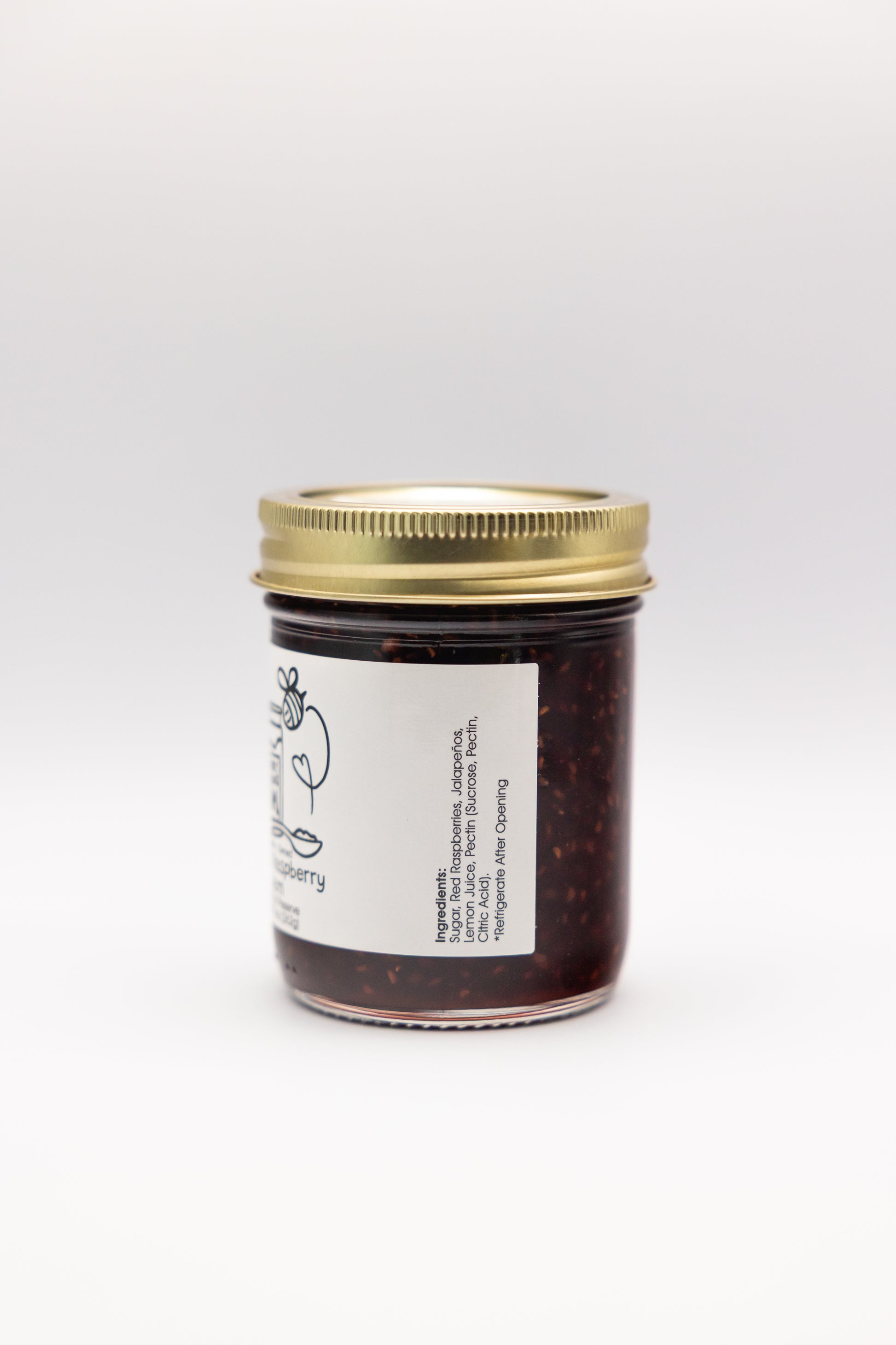 Sticky Jam Adds Atomic Raspberry Jam - 8oz – Sticky Spoons Jam