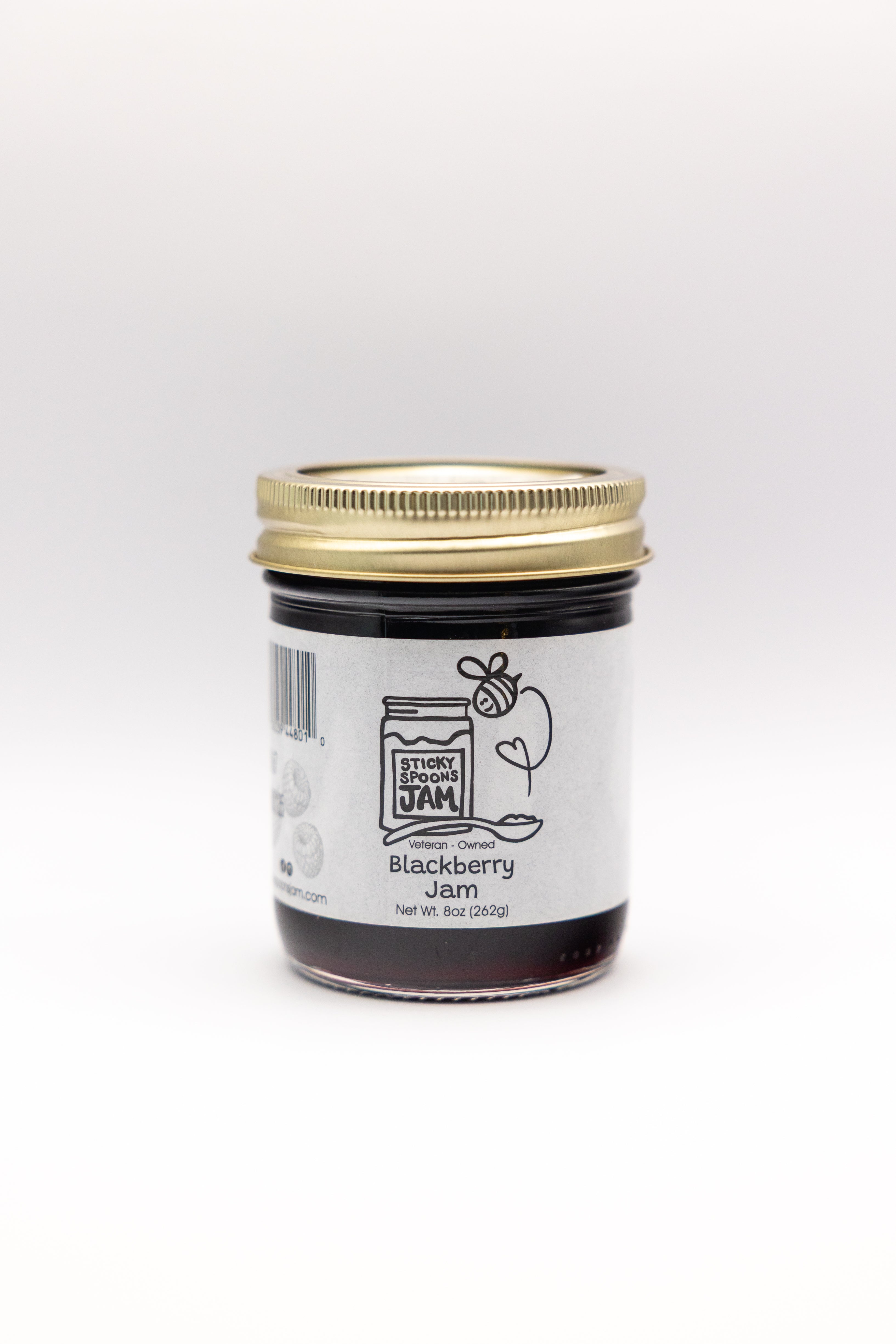 Blackberry Jam - 8oz – Sticky Spoons Jam