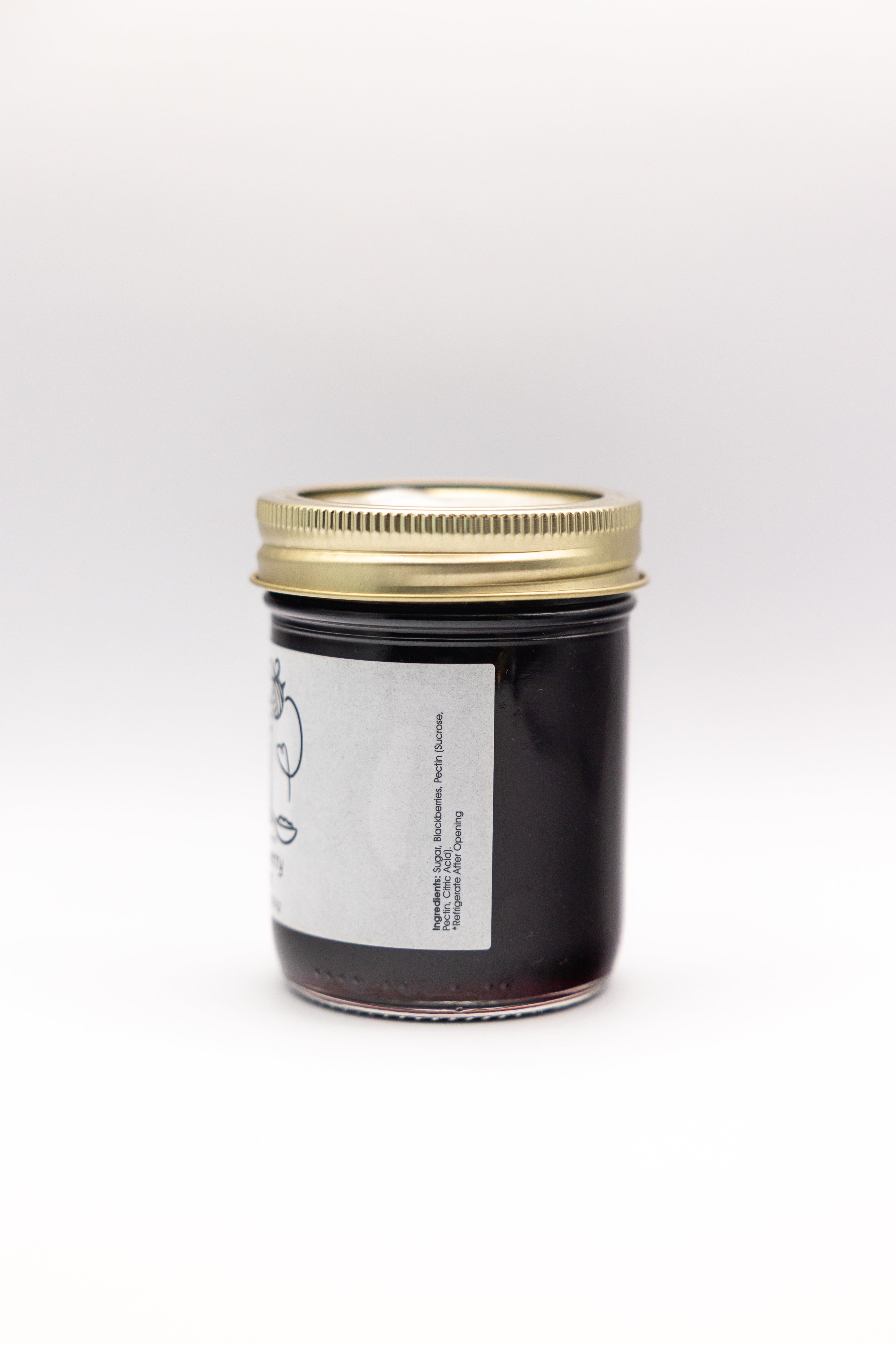 Blackberry Jam - 8oz – Sticky Spoons Jam