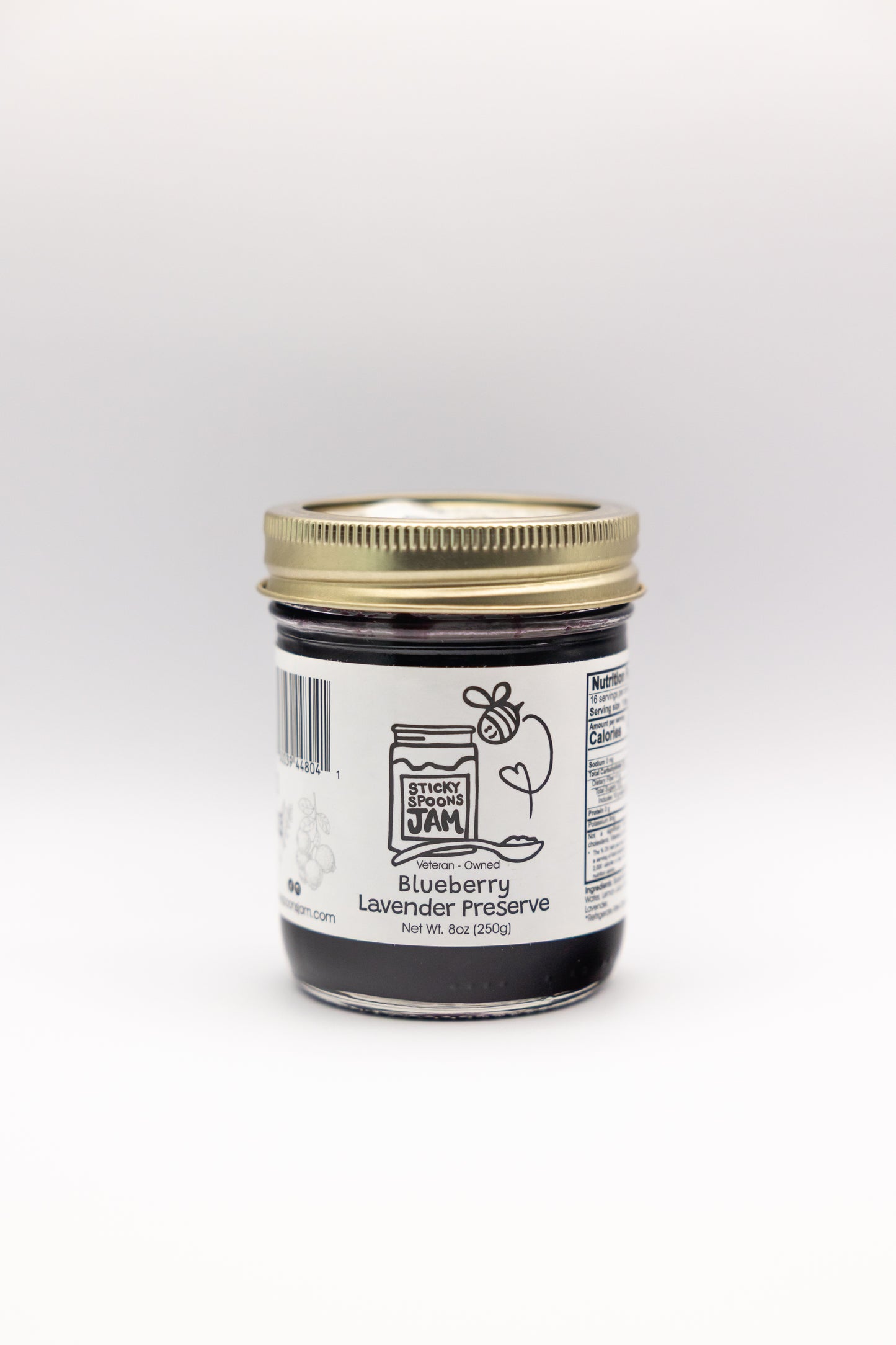 Blueberry Lavender Preserve - 8oz