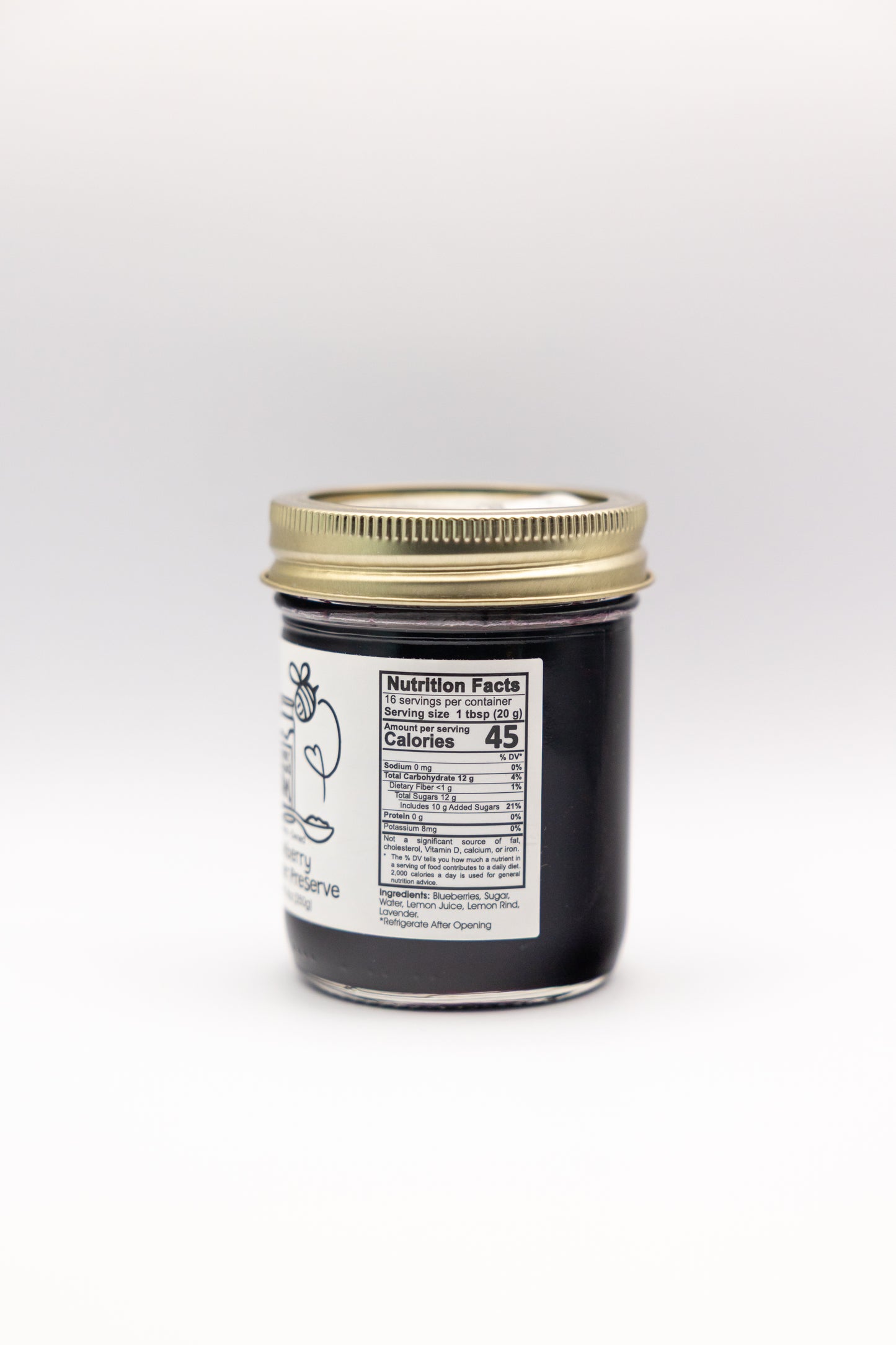 Blueberry Lavender Preserve - 8oz