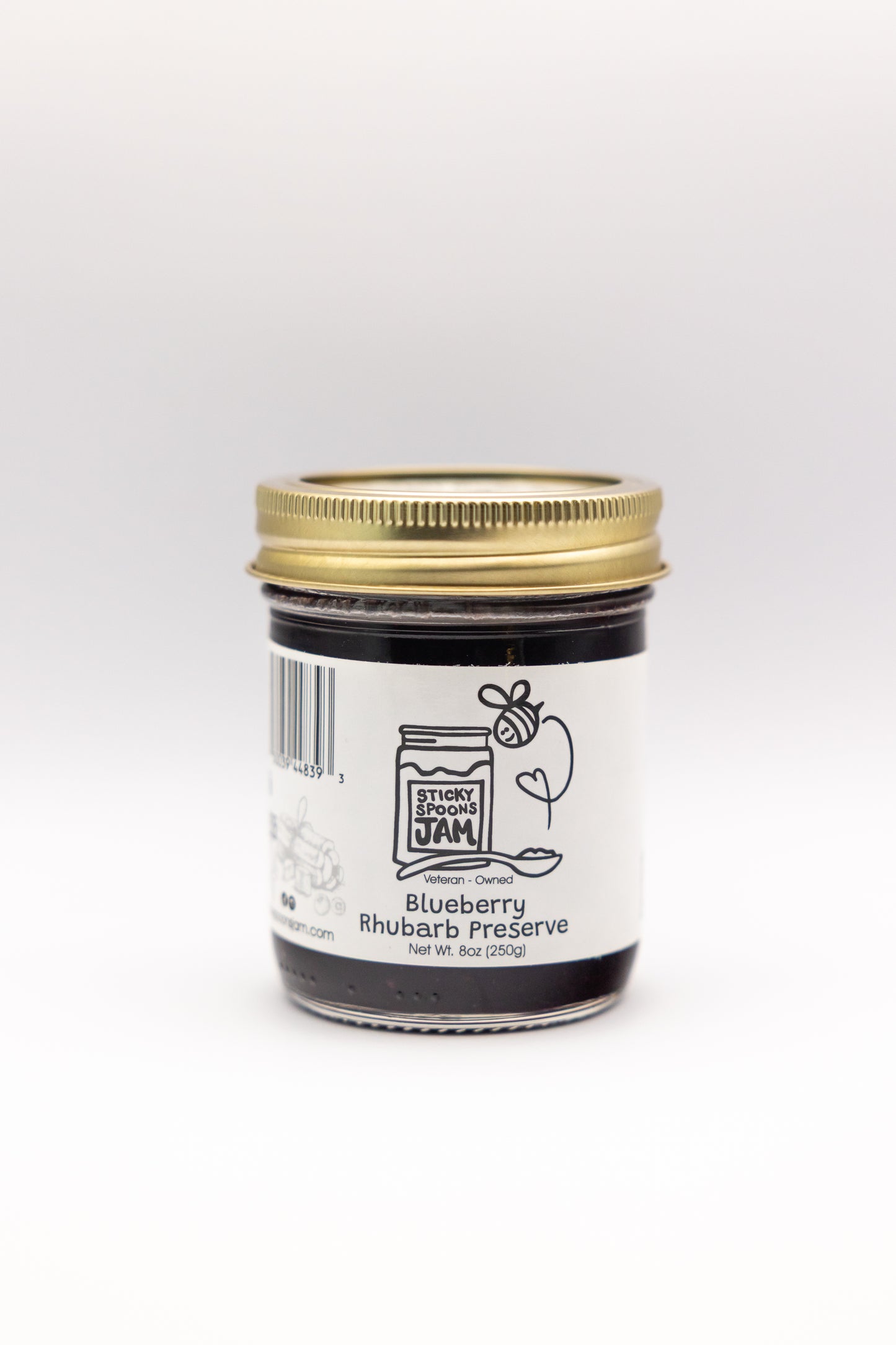 Blueberry Rhubarb Preserve - 8oz