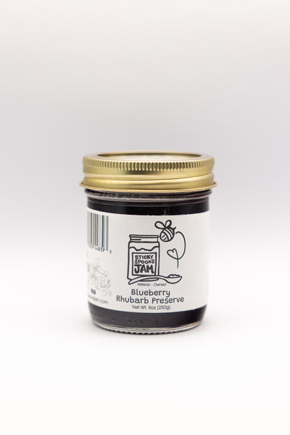 Blueberry Rhubarb Preserve - 8oz