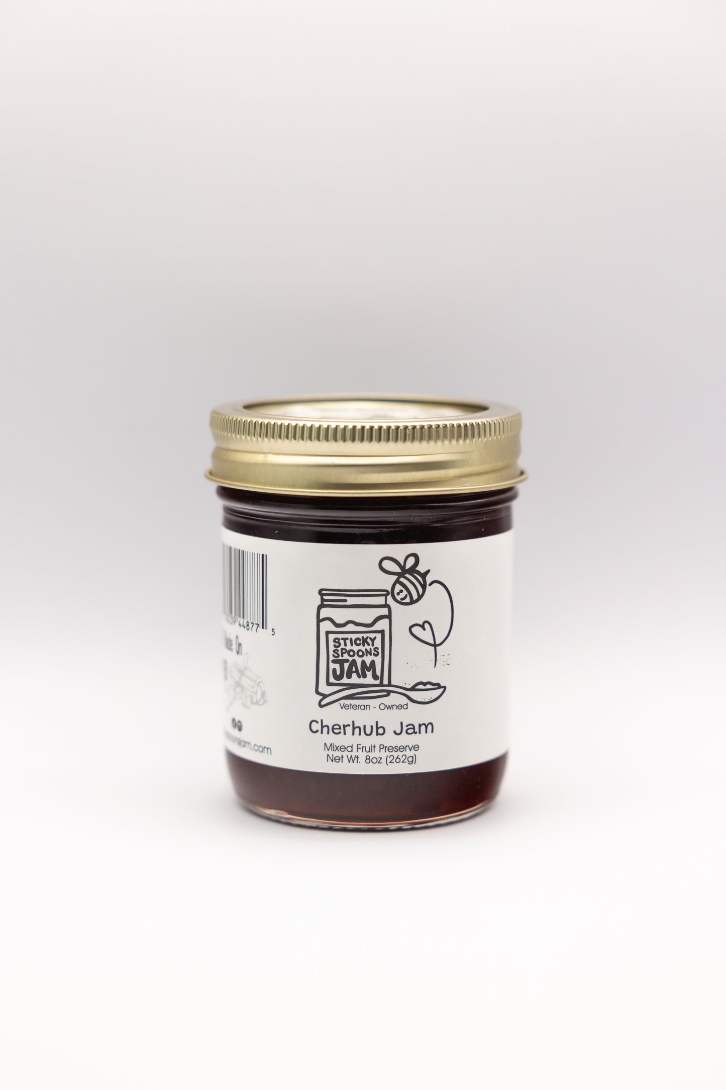 Cherhub Jam (Cherry Rhubarb) - 8oz