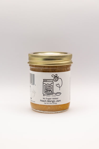 No Sugar Added - Peach Mango Jam - 8oz