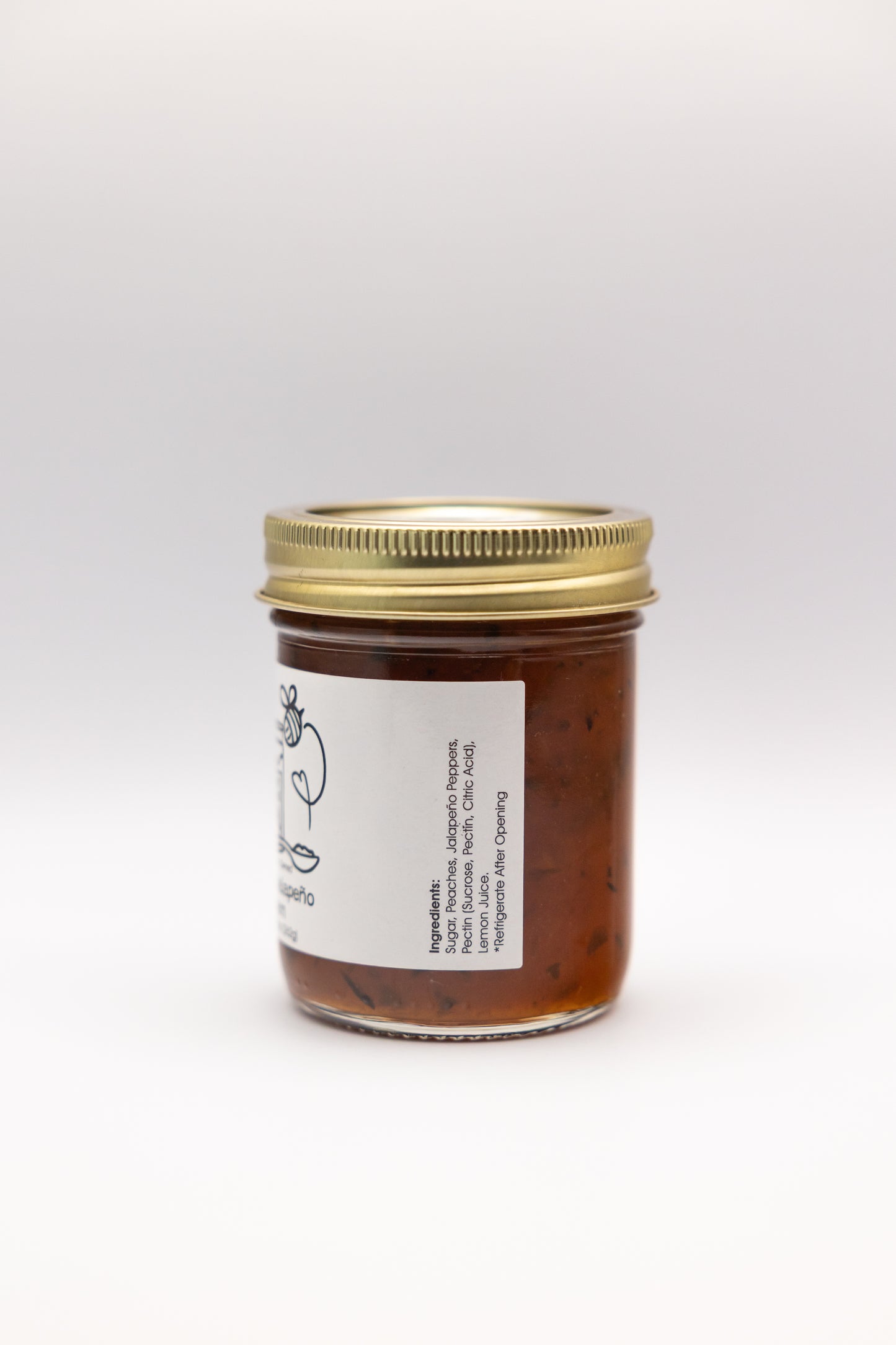 Peach Jalapeno Jam - 8oz