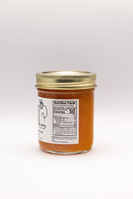 Peach Mango Jam - 8oz