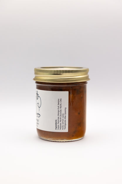 Peach Mango Serrano Jam - 8oz