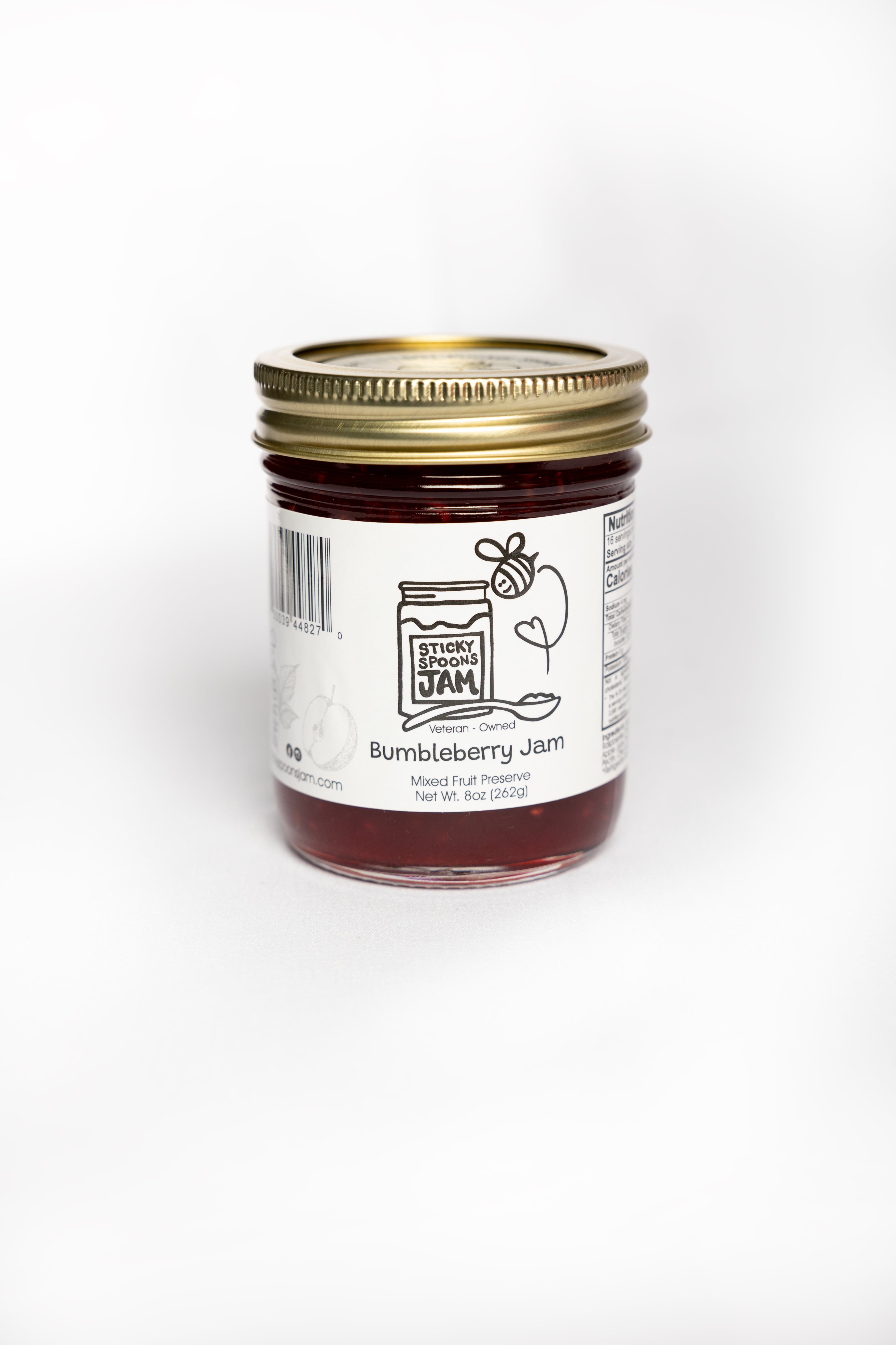 Sticky Jam Adds Bumbleberry Jam - 8oz – Sticky Spoons Jam