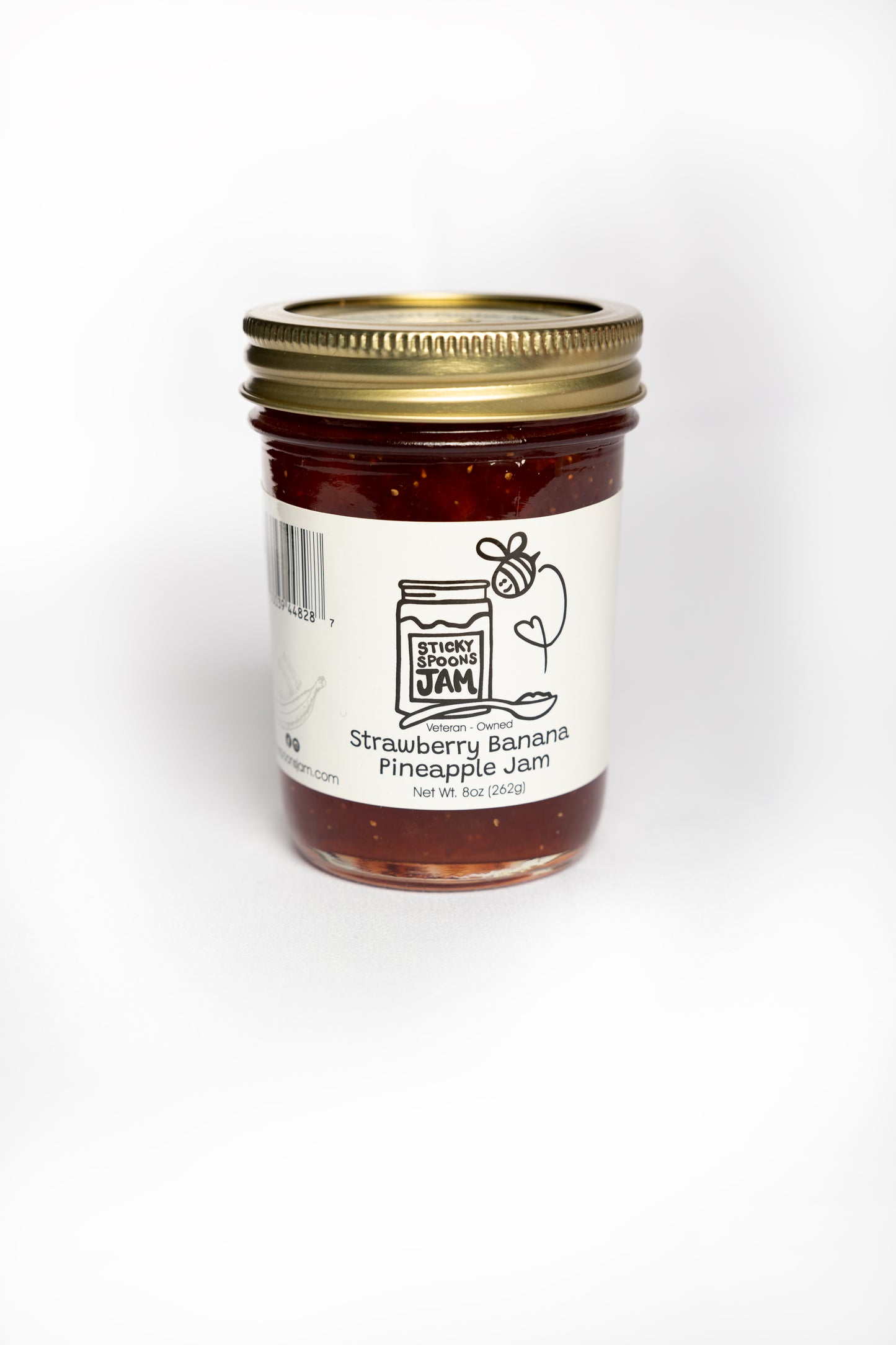 Strawberry Banana Pineapple - 8oz – Sticky Spoons Jam