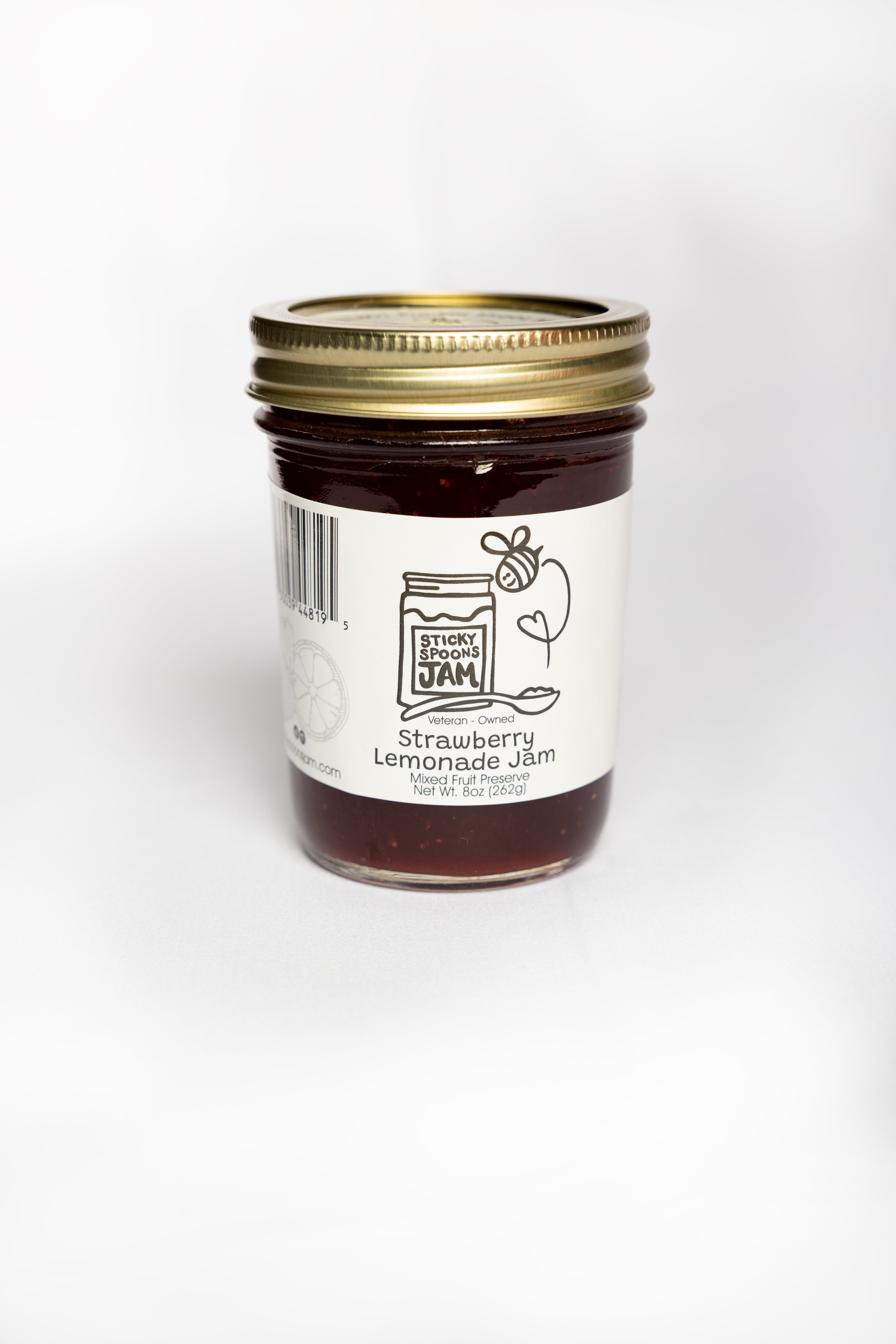 Sticky Jam Adds Strawberry Lemonade Jam - 8oz – Sticky Spoons Jam