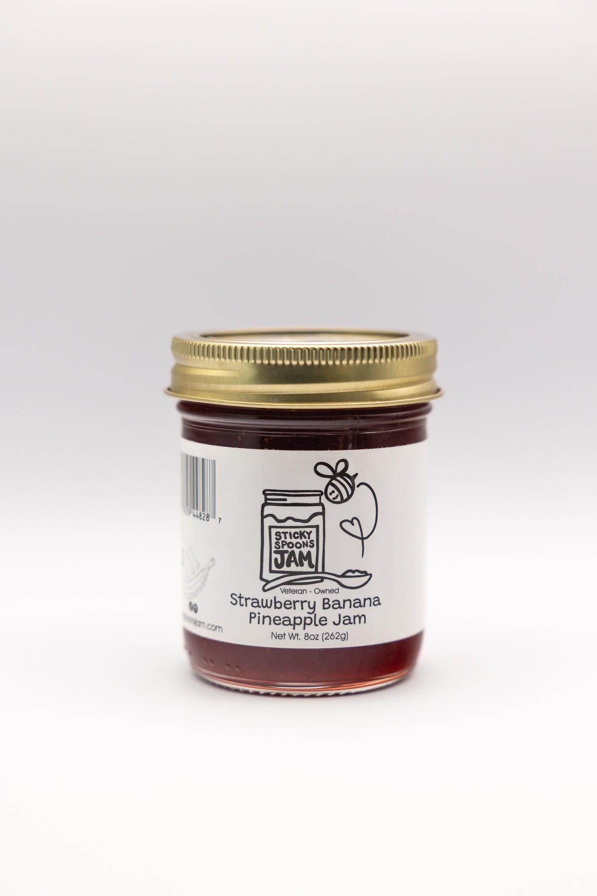 Sticky Jam Adds Strawberry Banana Pineapple - 8oz – Sticky Spoons Jam
