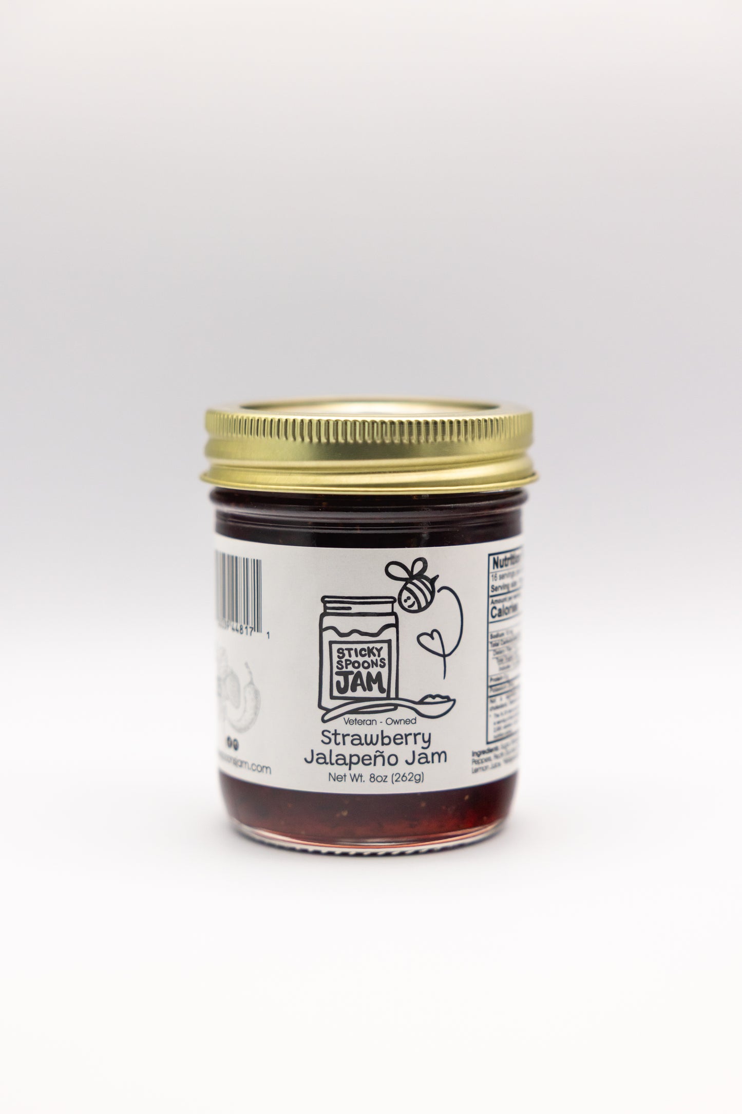 Strawberry Jalapeno Jam - 8oz