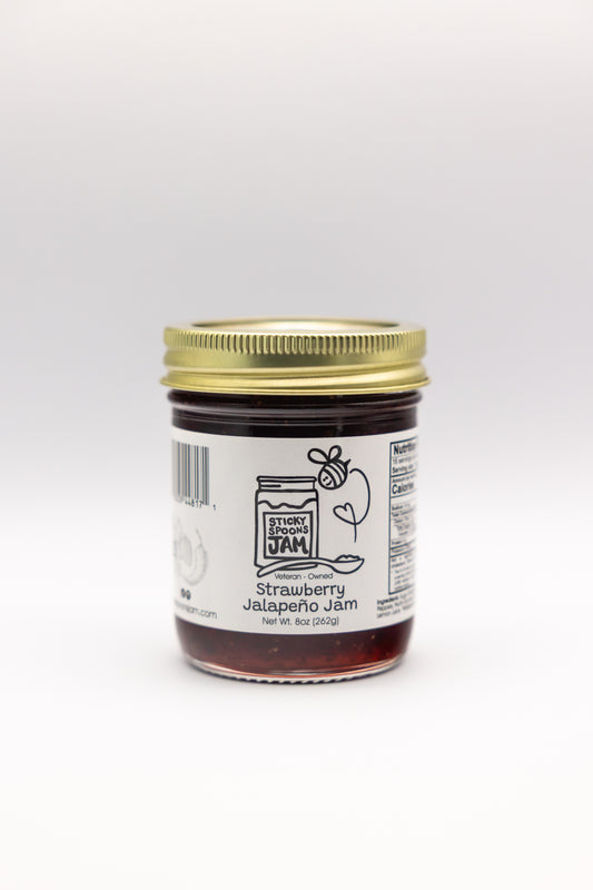Strawberry Jalapeno Jam - 8oz