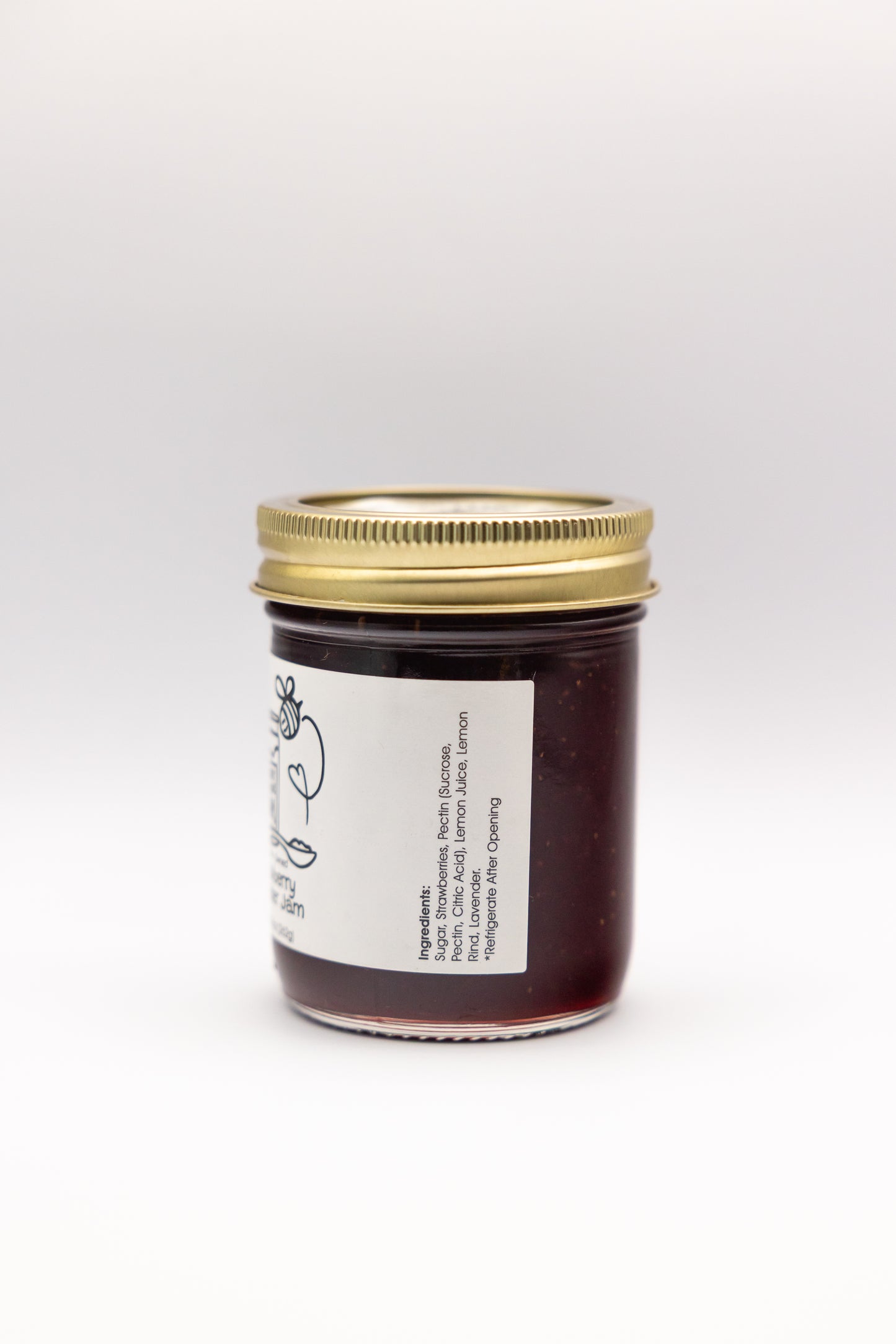 Strawberry Lavender Jam - 8oz