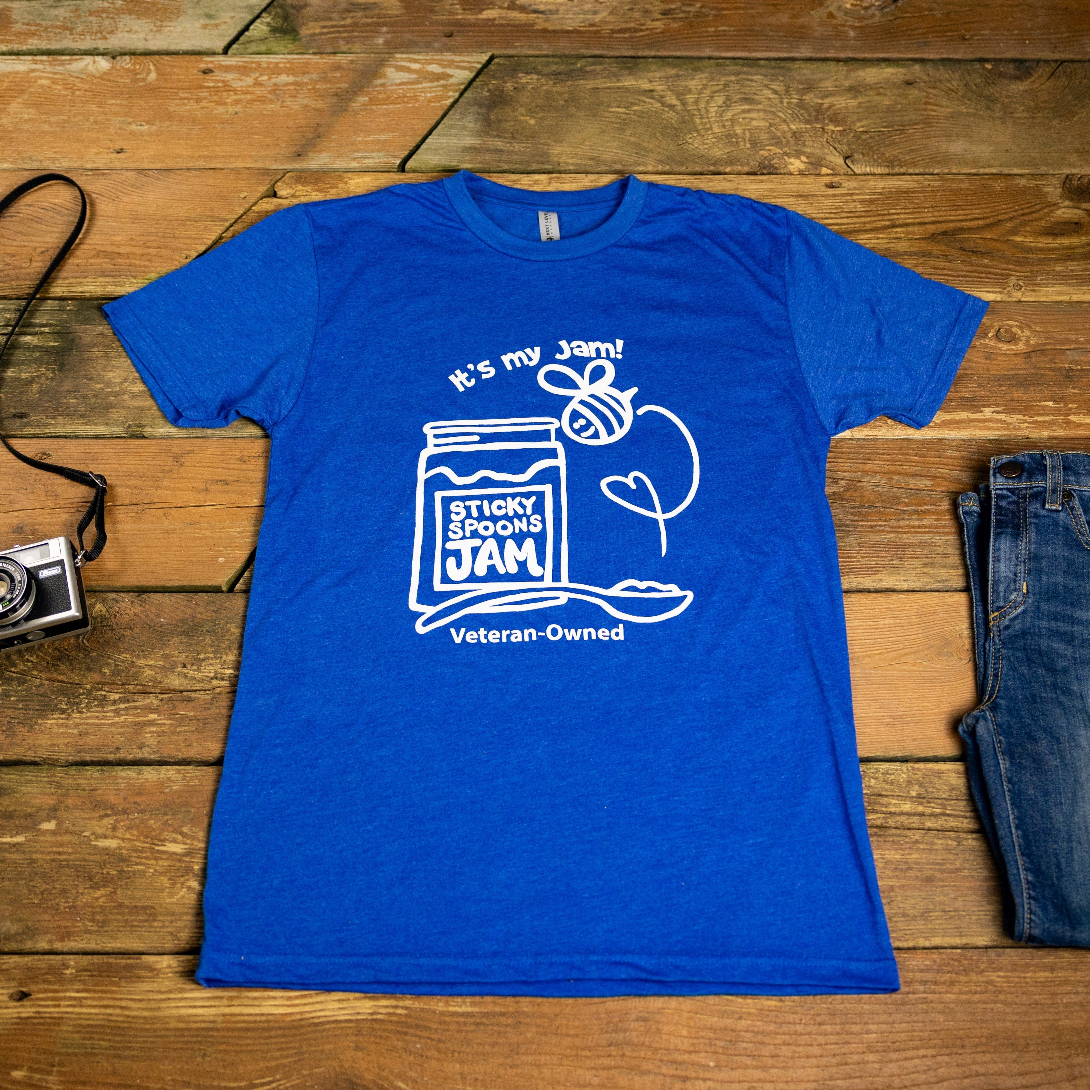 Sticky Jam Adds Jam Tshirt Sticky Spoons Jams